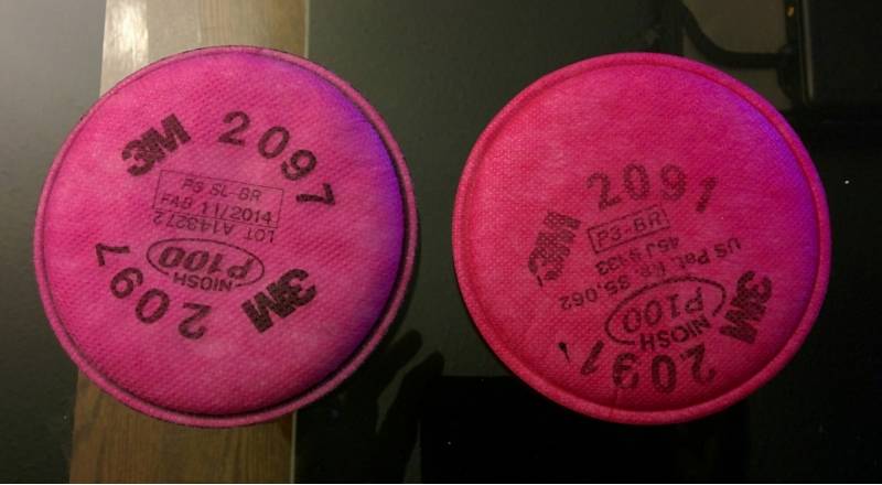 3m maschera p100 3m maschera p100