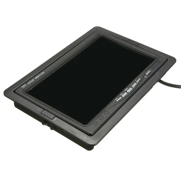 7 inç LCD Monitör + IR 18LED Ters Yedekleme Kamera Arkadan Görünüm Kit Kamyon Otobüsü RV için 7 inç LCD Monitör + IR 18LED Ters Yedekleme Kamera Arkadan Görünüm Kit Kamyon Otobüsü RV için