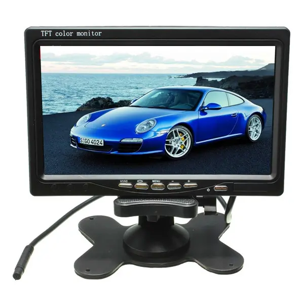 7 inç LCD Monitör + IR 18LED Ters Yedekleme Kamera Arkadan Görünüm Kit Kamyon Otobüsü RV için 7 inç LCD Monitör + IR 18LED Ters Yedekleme Kamera Arkadan Görünüm Kit Kamyon Otobüsü RV için