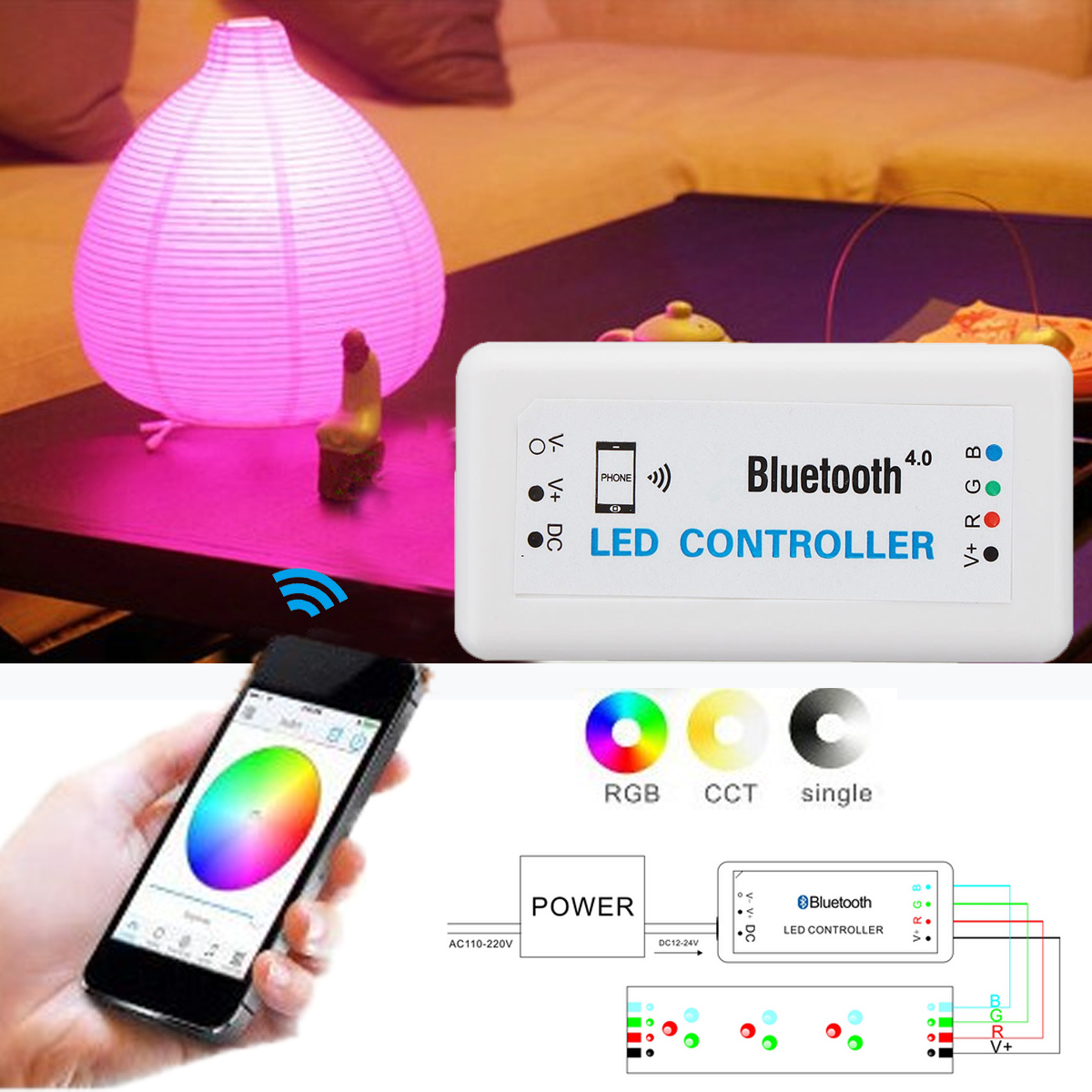 Rgb android. Приложение блютуз RGB.