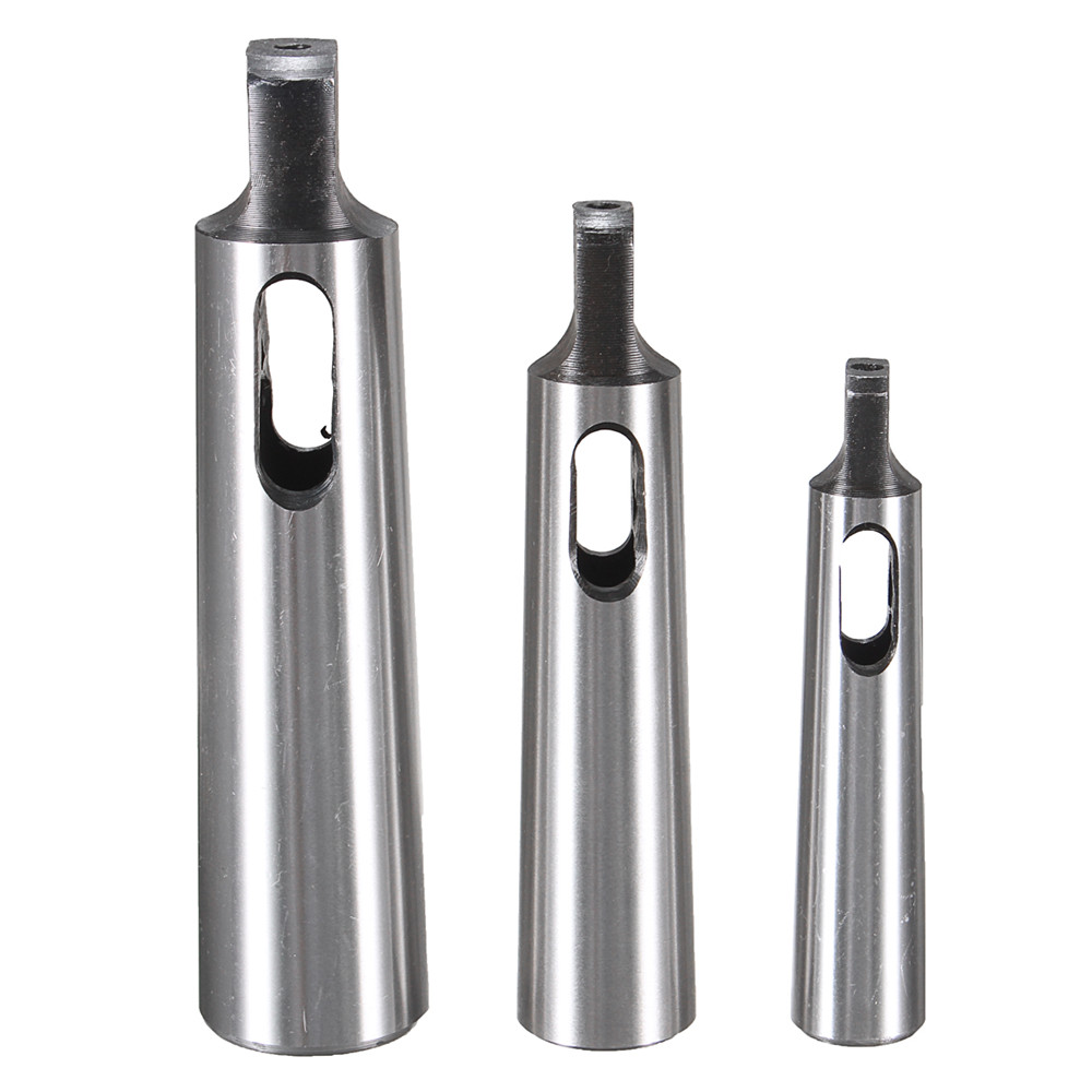 3pcs Drill Chuck Sleeve MT1-MT2 MT-2-MT3 MT3-MT4 Morse Taper Adapter