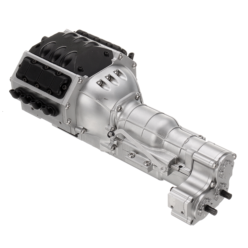 RBR/C 1:10 Double Motor Three Speed Transmission For RC Crawler Unassembled Kit SCX10
