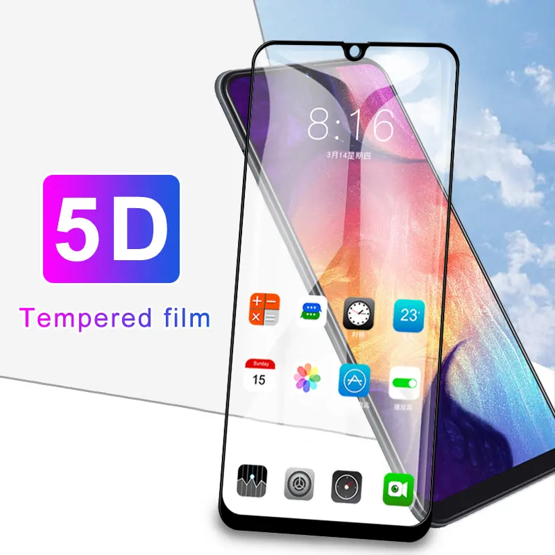 Bakeey Anti-Explosion 5D Tempered Glass Screen Protector for Samsung Galaxy A50 2019