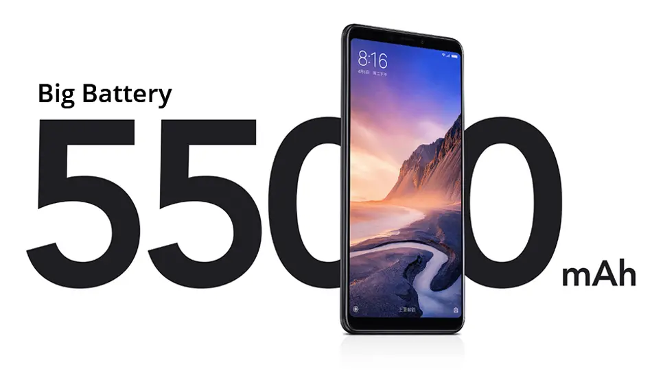 Xiaomi Mi Max 3 6.9 inch Big Display 4GB RAM 64GB ROM Snapdragon 636 4G Smartphone