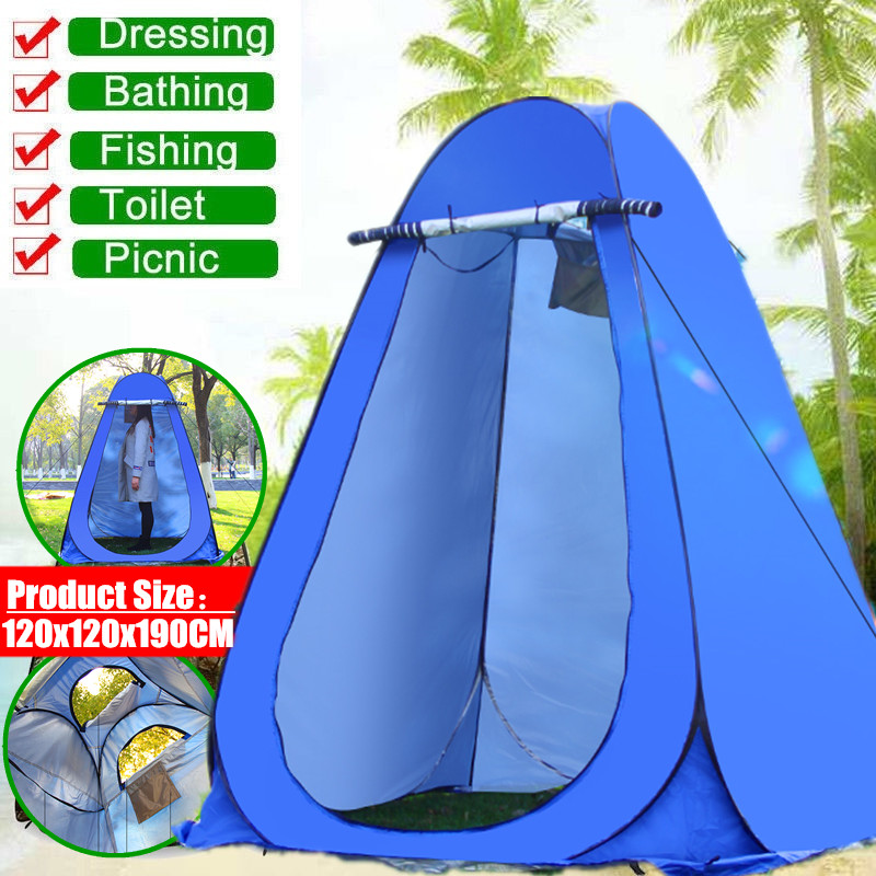 120x120x190 cm popup degisen giysi odasi tuvalet dus balikcilik kampcilik elbise banyo cadir