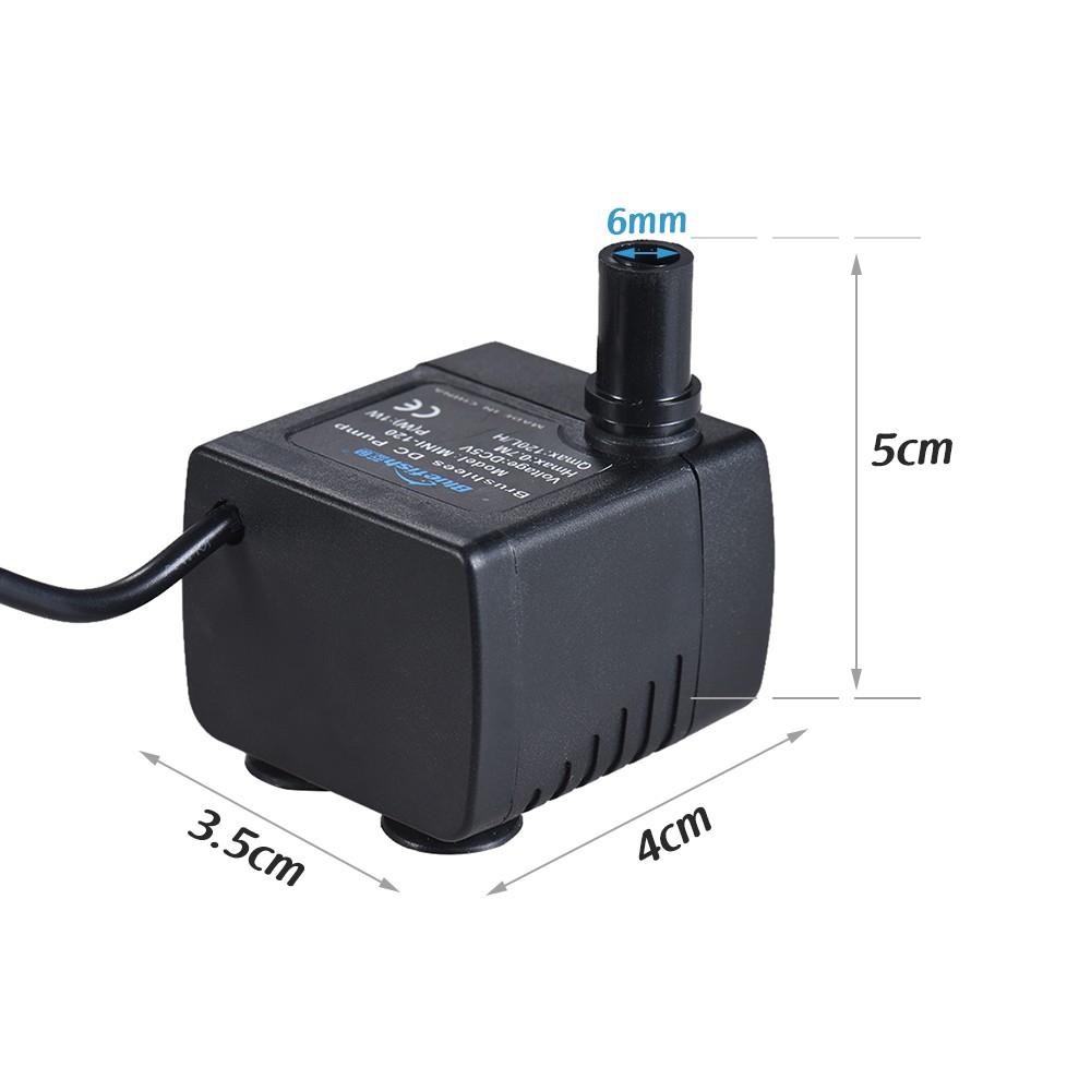 Bluefish Mini 120 Dc 5v Aquarium Pompe à Eau Jardin Fish Tank Puissante Pompe Submersible