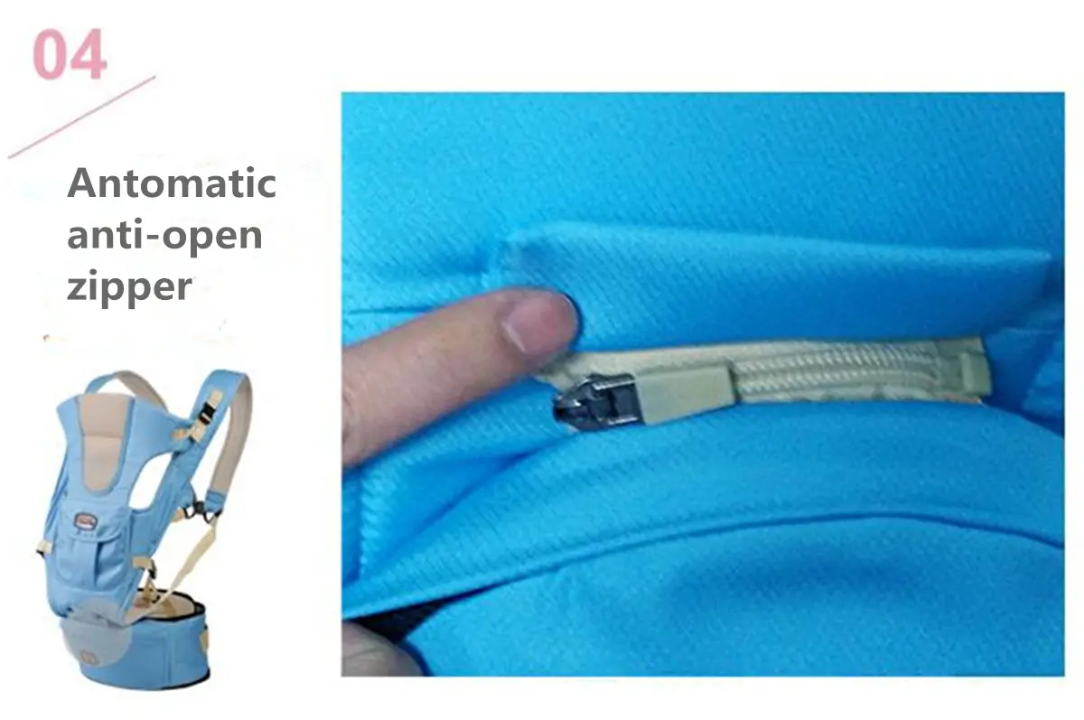7 in 1 Adjustable Baby Infant Sling Carrier Breathable Comfortable Wrap Back Baby Carriers