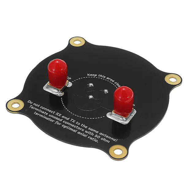 Realacc Antenna a Triplo Feed Patch-1 5.8GHz 9,4dBi FPV Antenna a Pagoda Direzionale Circolare Polarizzata Realacc Antenna a Triplo Feed Patch-1 5.8GHz 9,4dBi FPV Antenna a Pagoda Direzionale Circolare Polarizzata