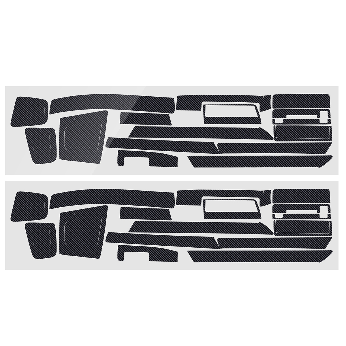 Carbon Fiber Pattern Car Interior Dashboard Sticker Wrap Decoration Left Hand Driving For Bmw 3 Series E46 2001 2004