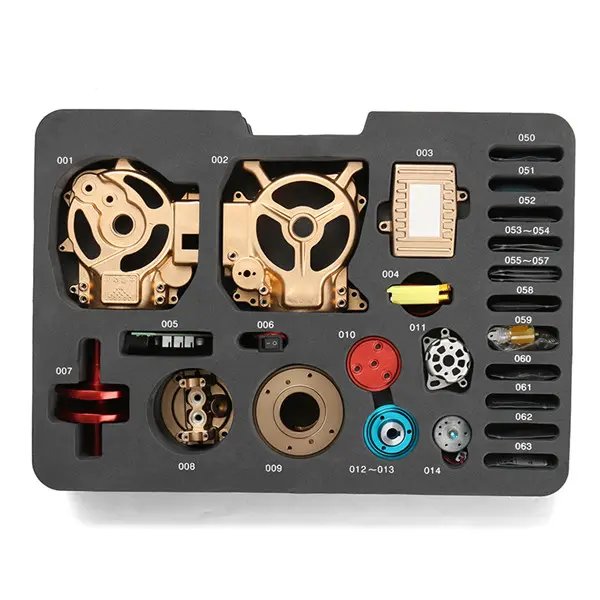 Teching Single Cylinder Engine Model Full Aluminum Alloy Collection