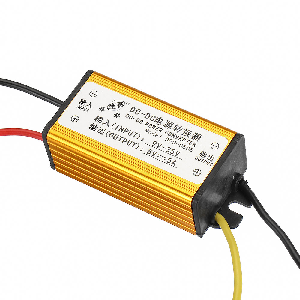 Buck Converter,dc power connector,24V to 5V,12V to 5V,Car LED Power Converter