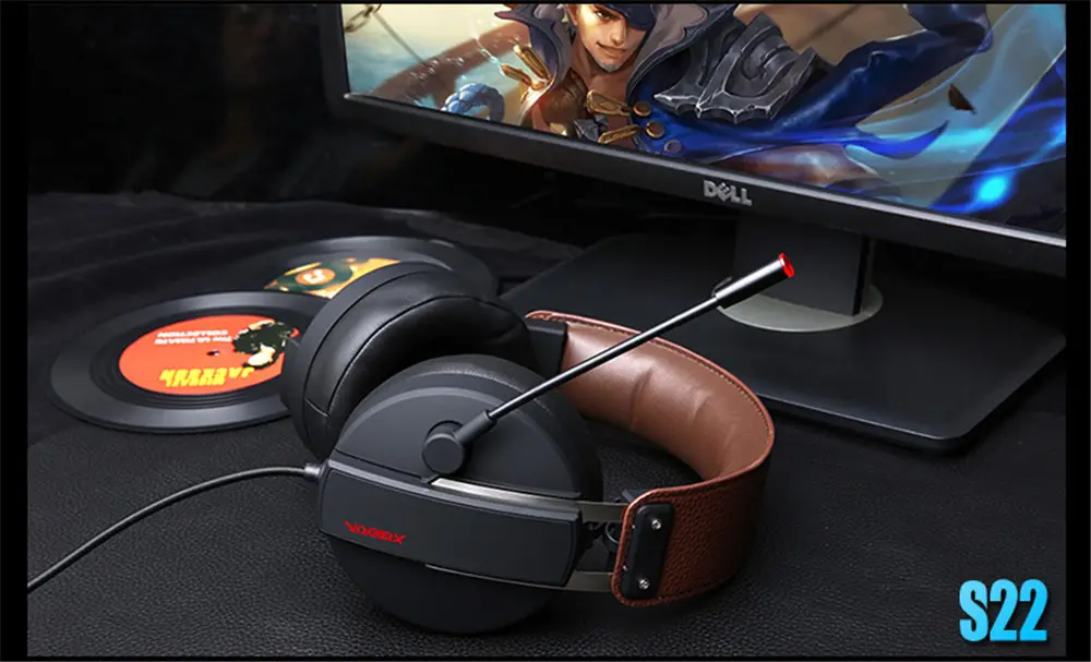 Xiberia S22 3.5mm Audio / USB Wired 7.1 Surrounded Setereo Gaming Headphone Headset with Microphone