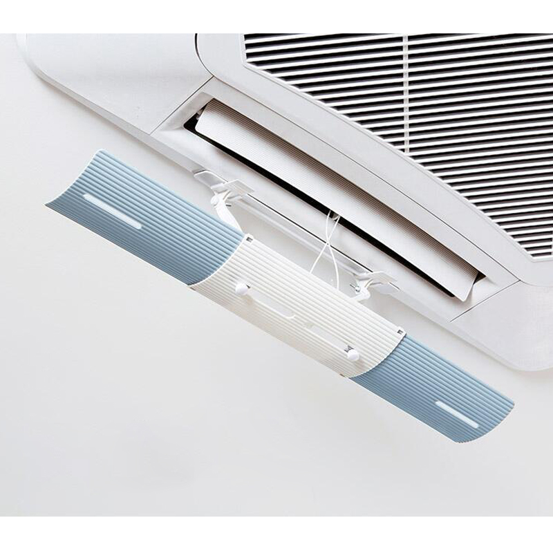 5470cm Adjustable Windshield Air Condition Deflector Baffle Antiwind