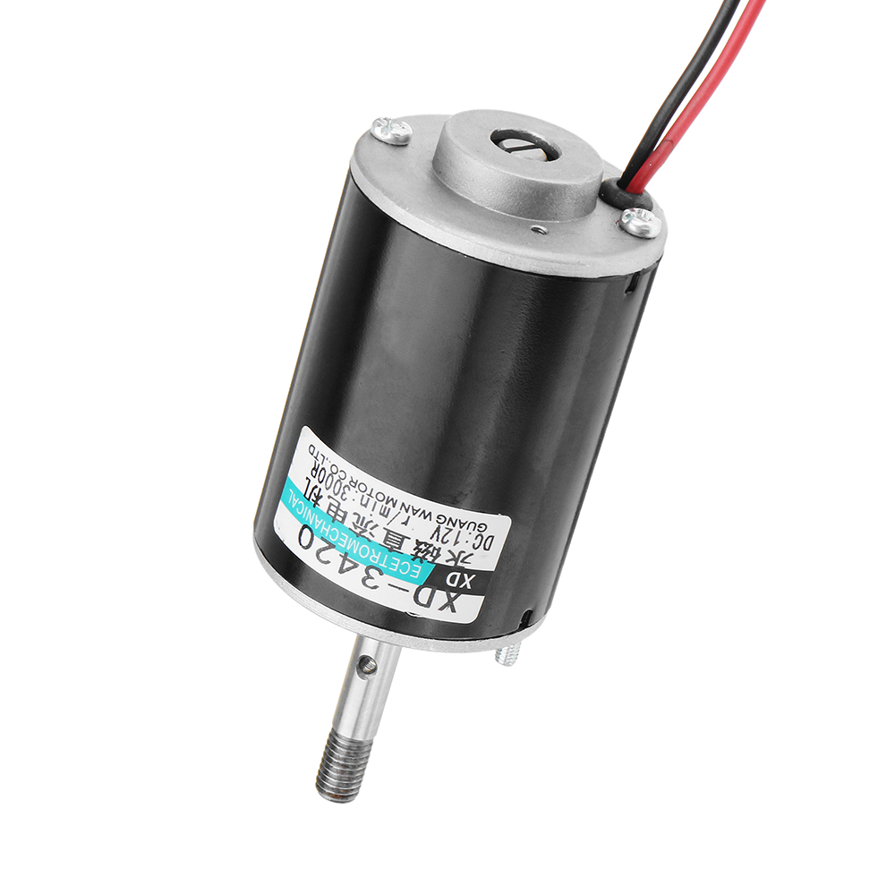 Machifit 3420 Motor 12V 3000rpm Permanent Magnet Motor DC Motor for DIY Generator