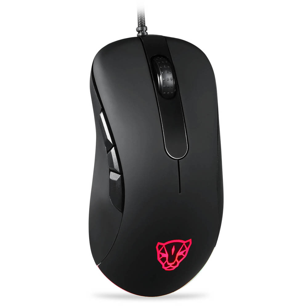 Chuột chơi game quang Motospeed V100 Dual cảm biến 6200DPI RGB với phím Sniper