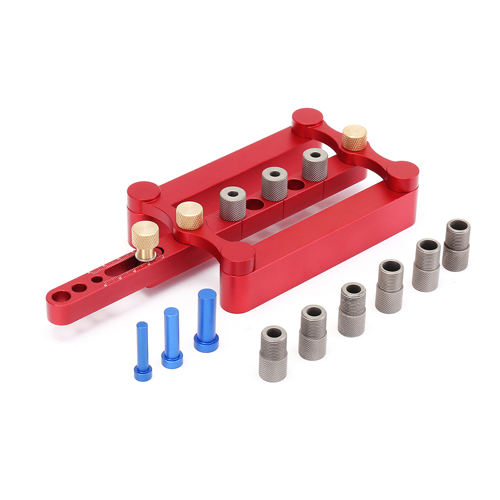 Self Centering Dowelling Jig Metric Dowel 6/8/10mm Drilling Tools for woodworking