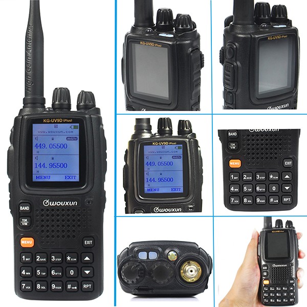 Wouxun KG-UV9D Plus Çift Band İletim Çapraz Band Tekrarlayıcı Hava Band Walkie Talkie İki yönlü Radyo Wouxun KG-UV9D Plus Çift Band İletim Çapraz Band Tekrarlayıcı Hava Band Walkie Talkie İki yönlü Radyo