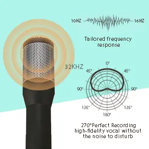 USB Professional Home Studio Condenser Microphone for Live Broadcast Podcast Recording PC Laptop for Windows