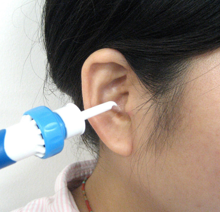 Electric Vacuum Ear Cleaner Ear Wax Safe Vibration Remover Removal Cleaning Pain Cordless Airbic Safety for Children