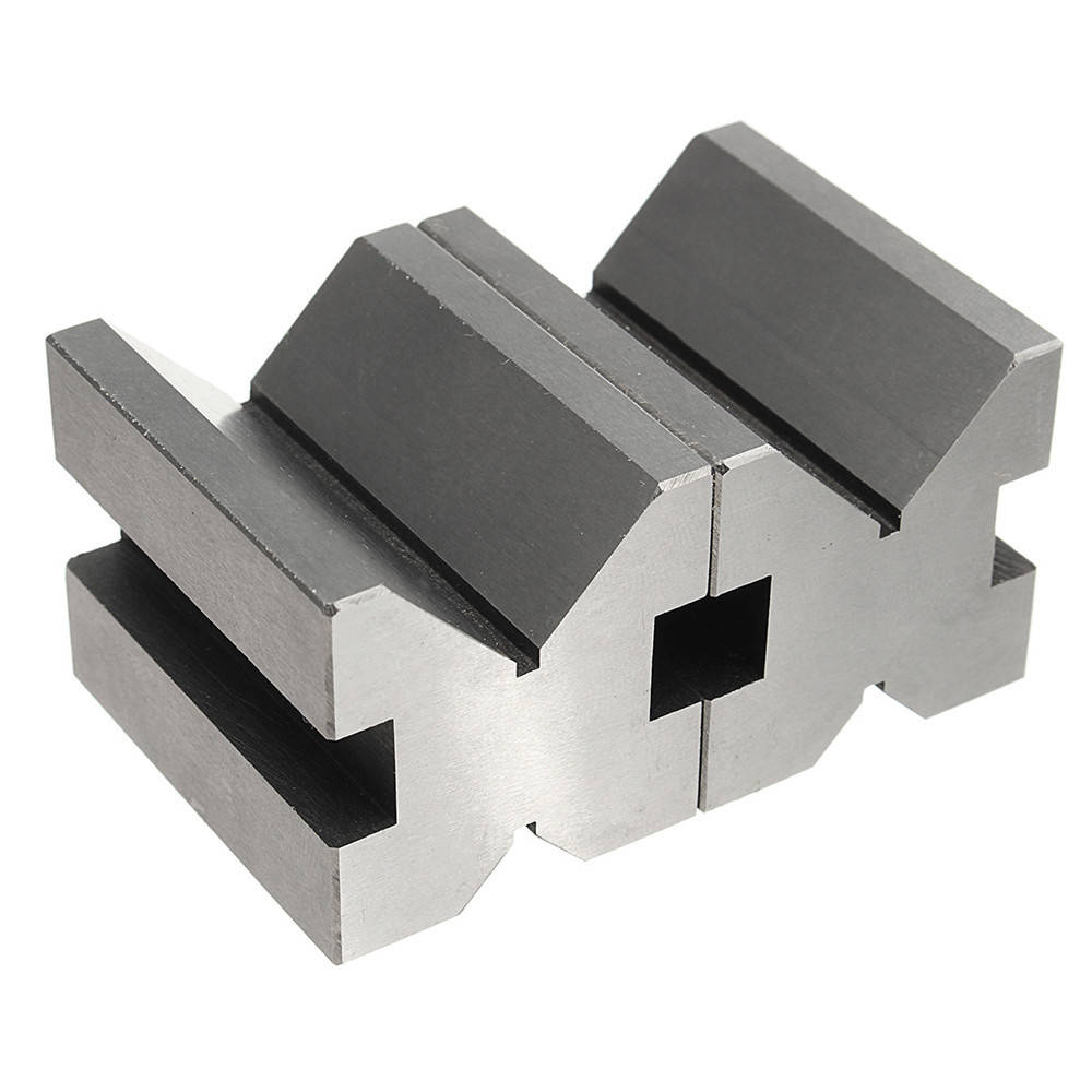 V Block Clamp Set V Block Matched Pair 7/16 to 13/16 90 Degree Precision Machine