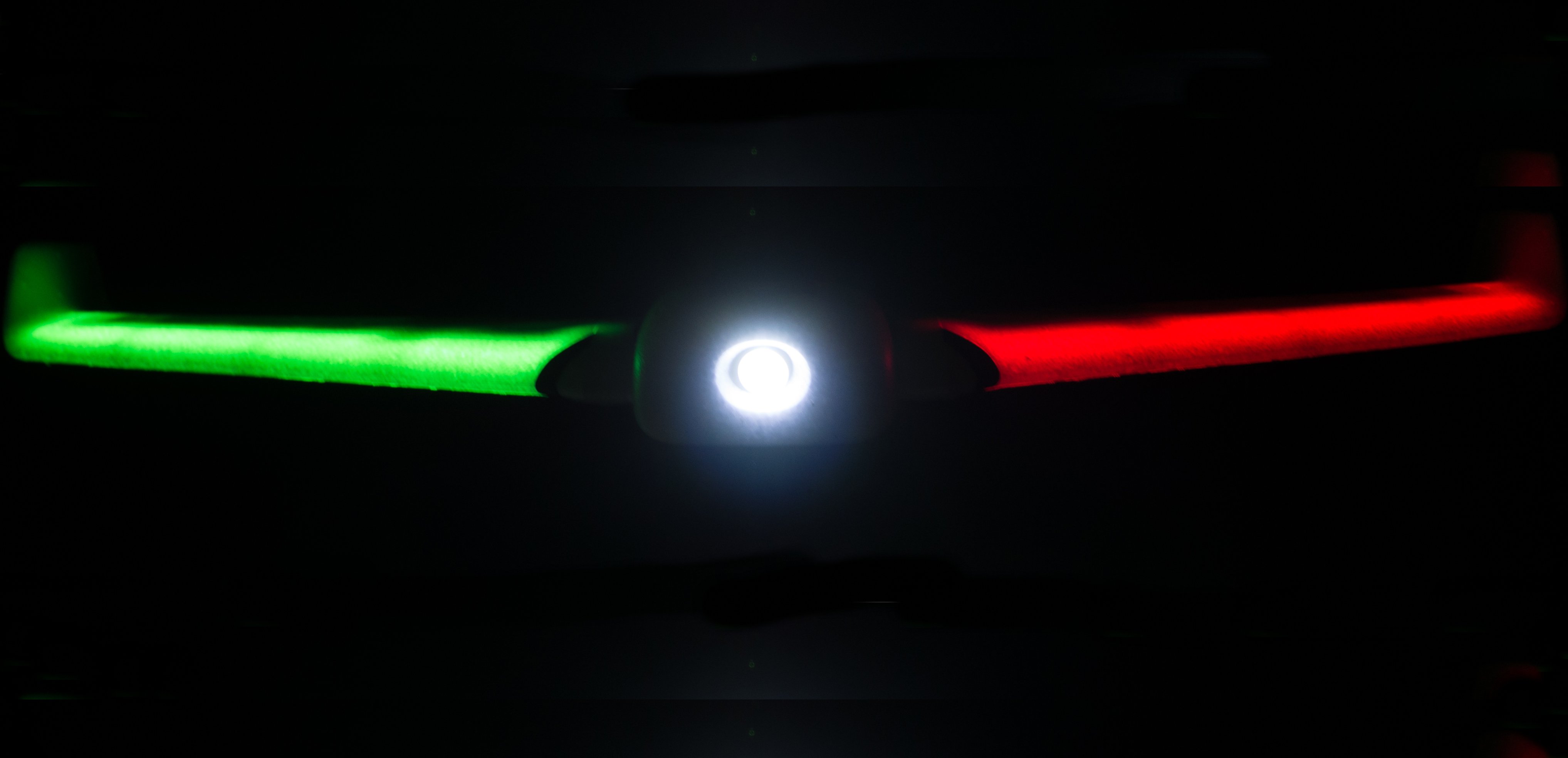 ZOHD Orbit Neon 900mm Wingspan EPP FPV Night Flying Wing RC Airplane PNP Integrated LED Light Strip