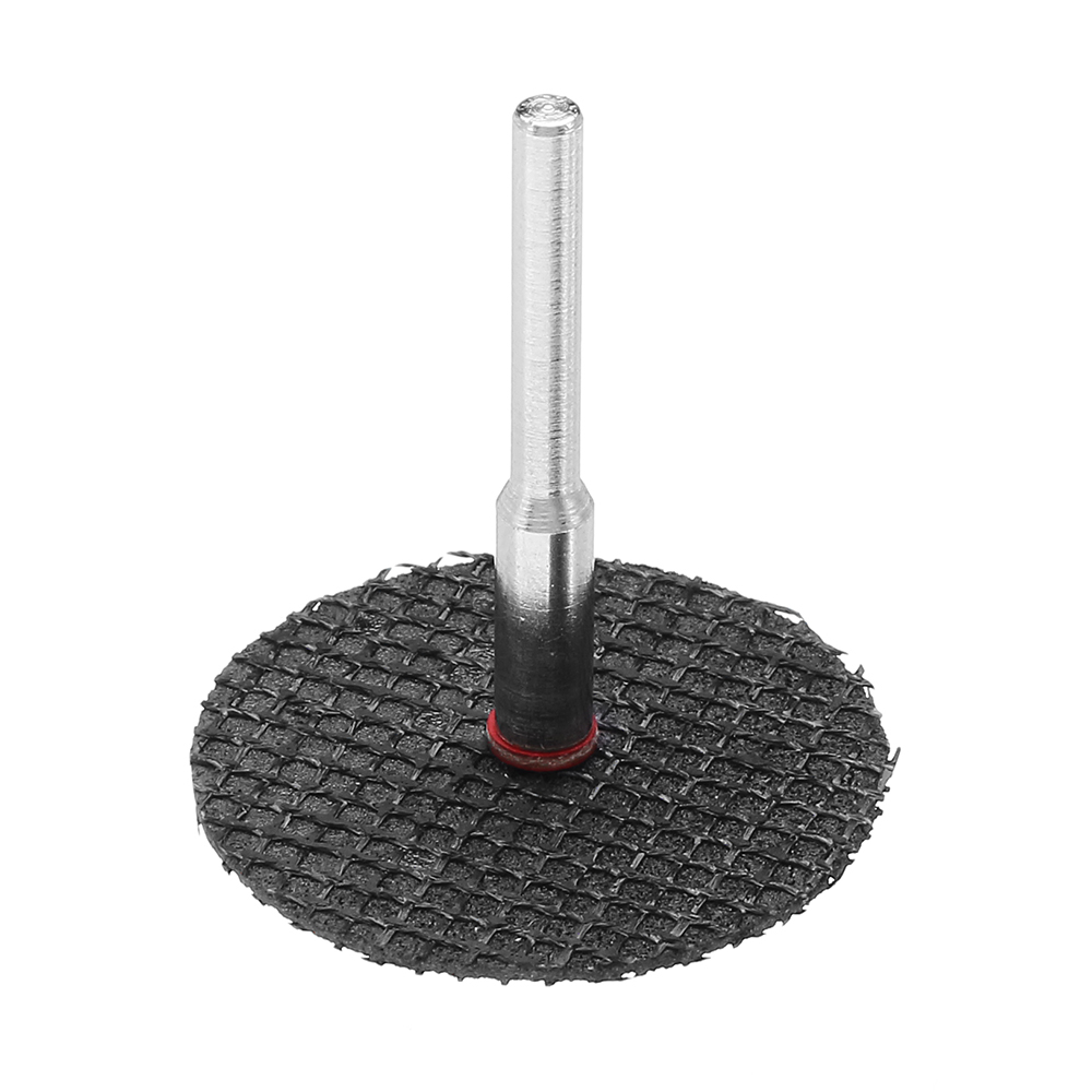 Drillprp 100pcs 1/8 Inch Mandrel Fiber Glass Reinforced Cut Off Wheel Cutting Disc for Rotary Tool