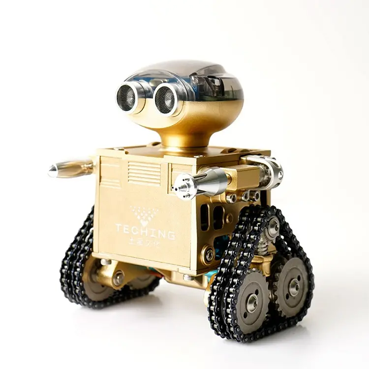 TECHING DIY Traiblazers 1 Self-assembled APP Control Smart Delicate Robot for Android System