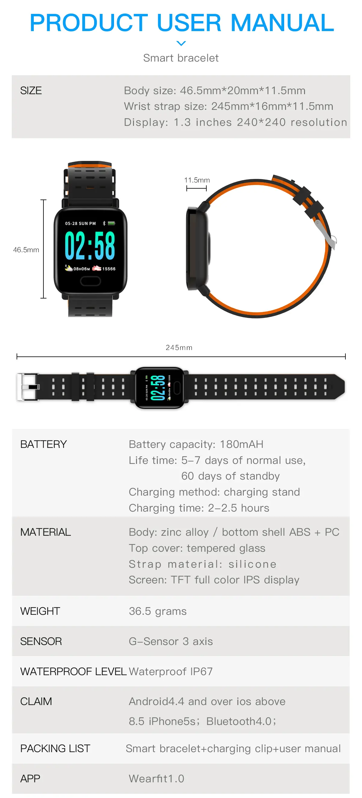 Bakeey M20 1.3' Big Screen Real Time HR Blood Oxygen Pressure Monitor Long Standby Sport Smart Watch e7e1aefd b639 40b2 8166 5934d3315656.jpg