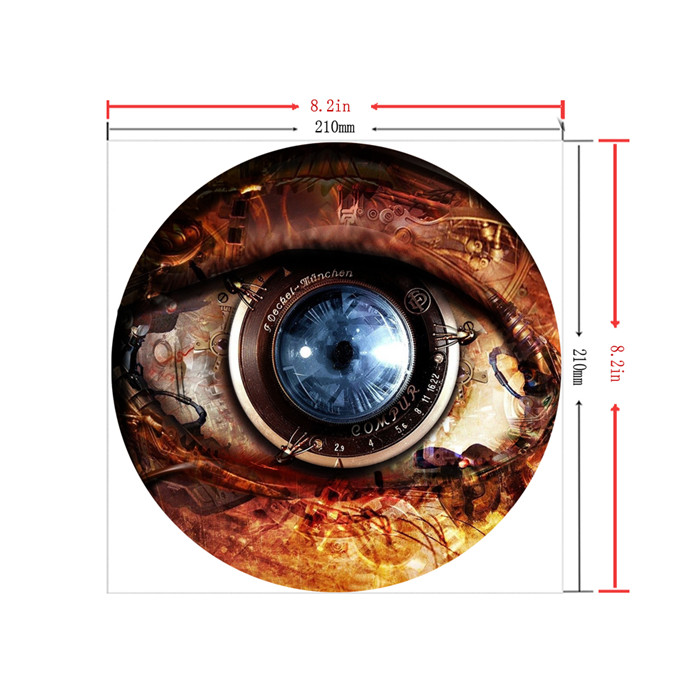 Mouse Pad Decals Mat Sticker Big Eye Pag Waterproof Removable Desk Mouse Pad Decals Mat Sticker Big Eye