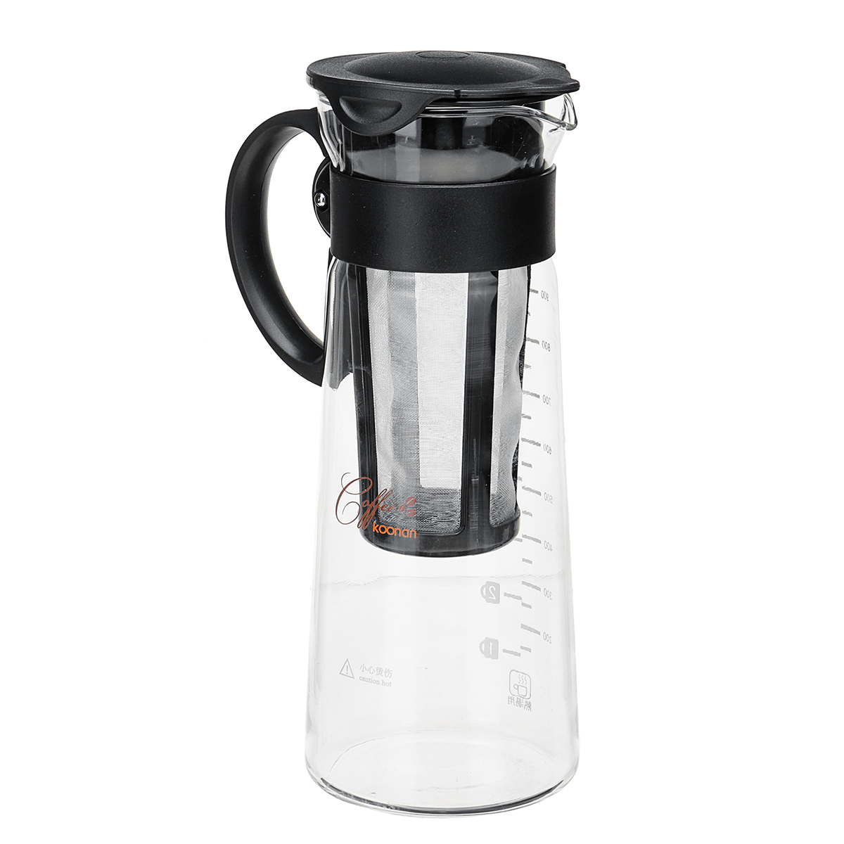 1000 ML Soğuk Demlemek Buzlu Kahve Makinesi Hava Geçirmez Mühür Çay Pot