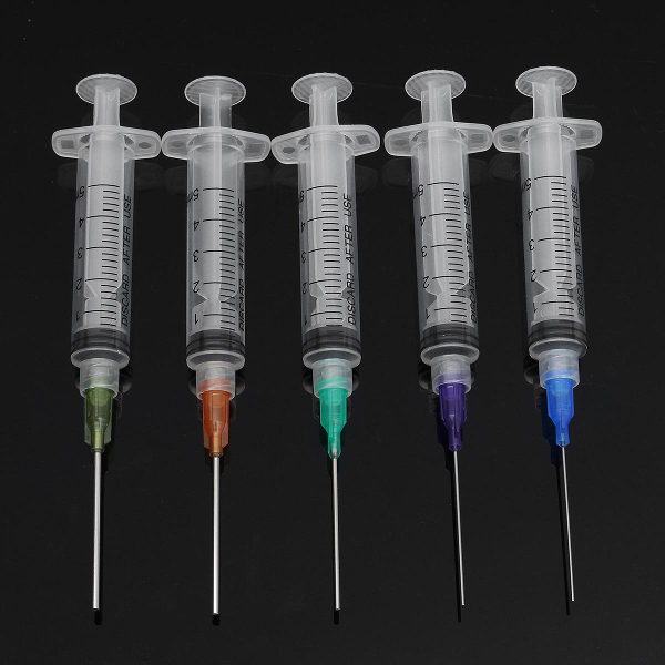 5Pz 5ml Sigillatura a Siringa Sigillata Punte Smussate Sigillate per Inchiostro per Olio di Colla 5Pz 5ml Sigillatura a Siringa Sigillata Punte Smussate Sigillate per Inchiostro per Olio di Colla