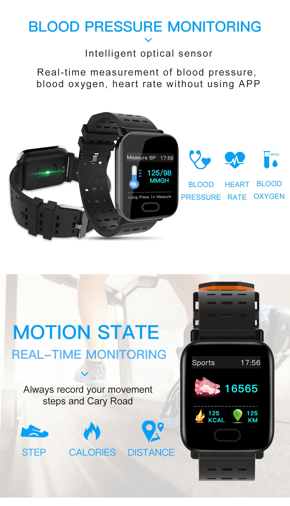 Bakeey M20 1.3' Big Screen Real Time HR Blood Oxygen Pressure Monitor Long Standby Sport Smart Watch 22b18686 4401 4d06 baf4 9db96f9fb422.jpg