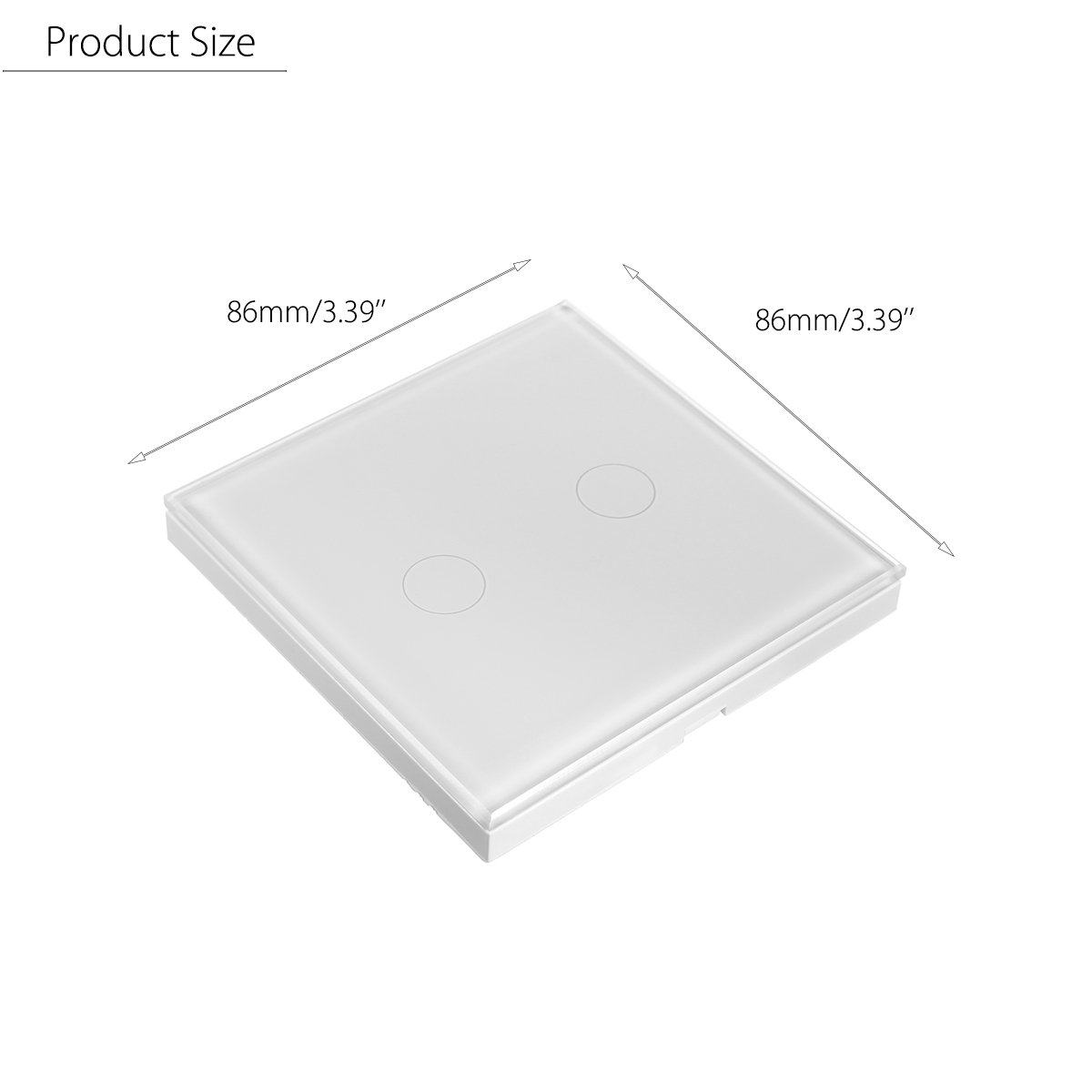 Wifi Pour Télécommande Intelligent 2 Amazon Mural Interrupteur Gang 1 Tactile Alexa q5jR4ALc3S