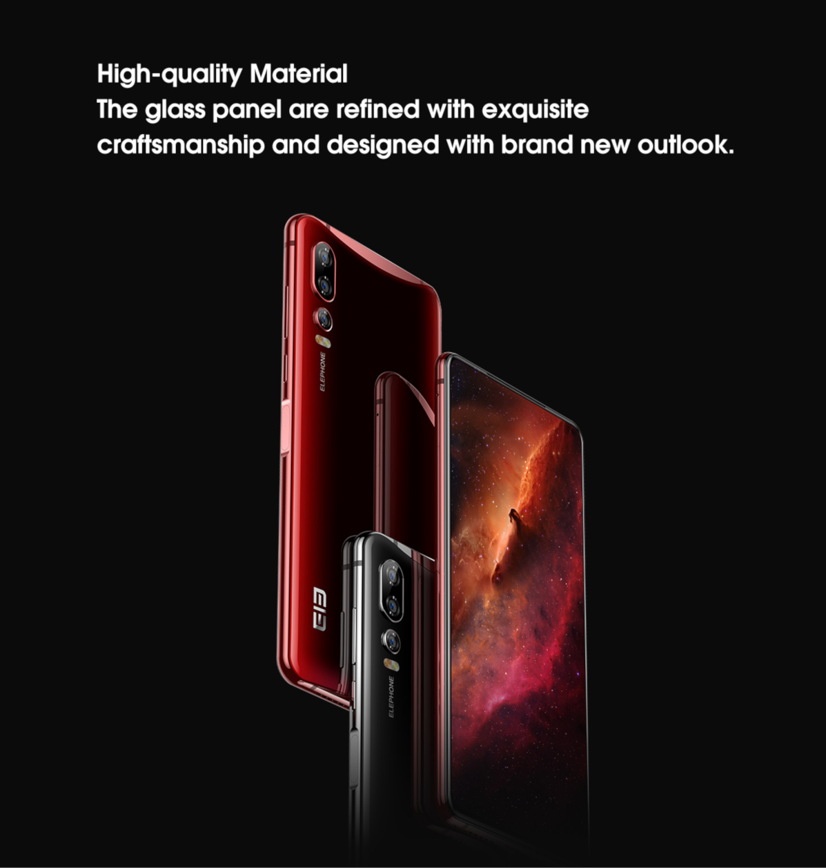 Elephone U2,full screen,Helio P70,octa core