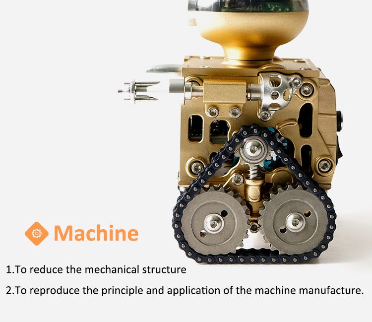 TECHING DIY Traiblazers 1 Self-assembled APP Control Smart Delicate Robot for Android System