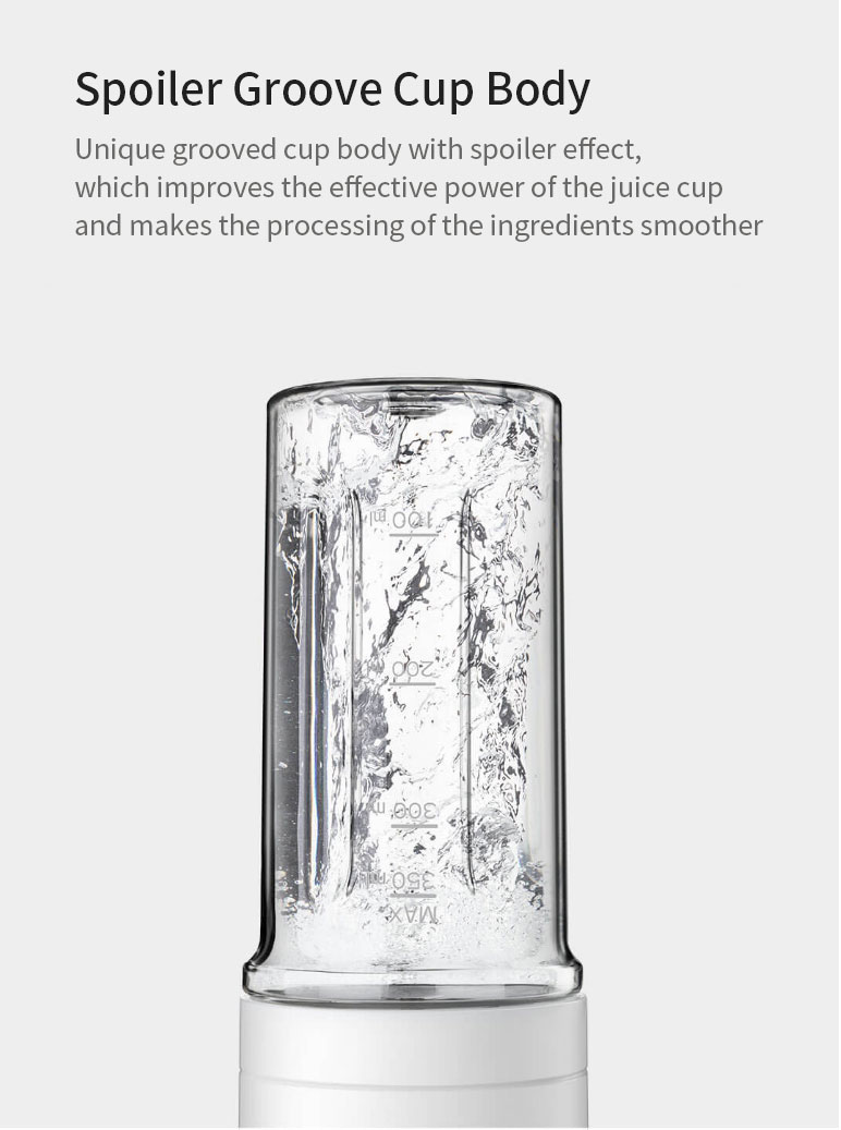 Pinlo PL-B007W2W Portable USB Electric Juicer 350ml /70W Home Fruit Electric Mixer Small Electric Juicer Squeezer From Xiaomi Youpin