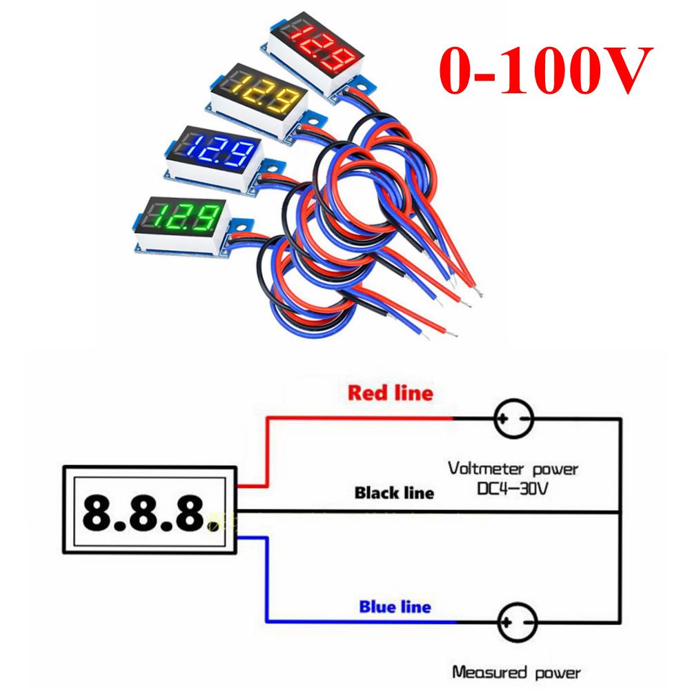Voltage Meter Wiring Diagram - Complete Wiring Schemas
