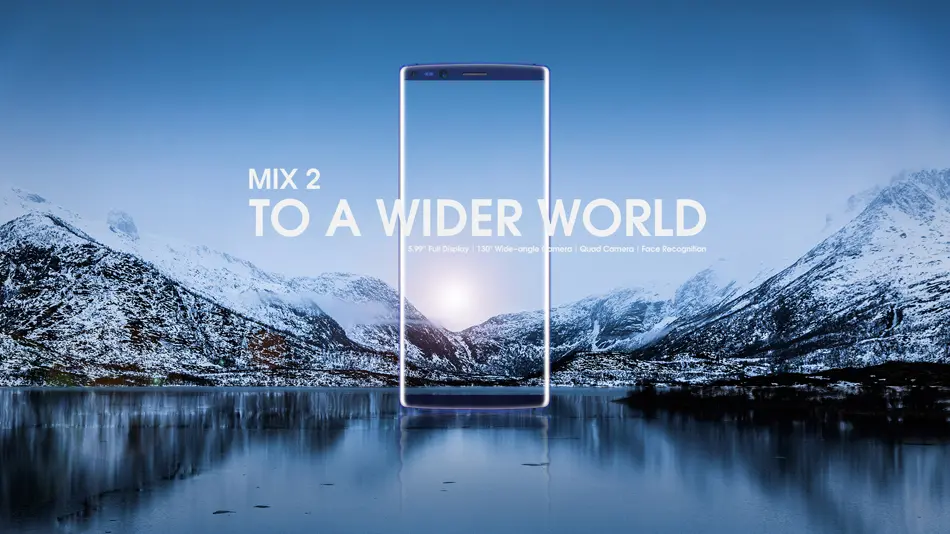 DOOGEE MIX 2 5.99 Inch Facial Recognition 6GB RAM 64GB ROM Helio P25 Octa-Core 4G Smartphone