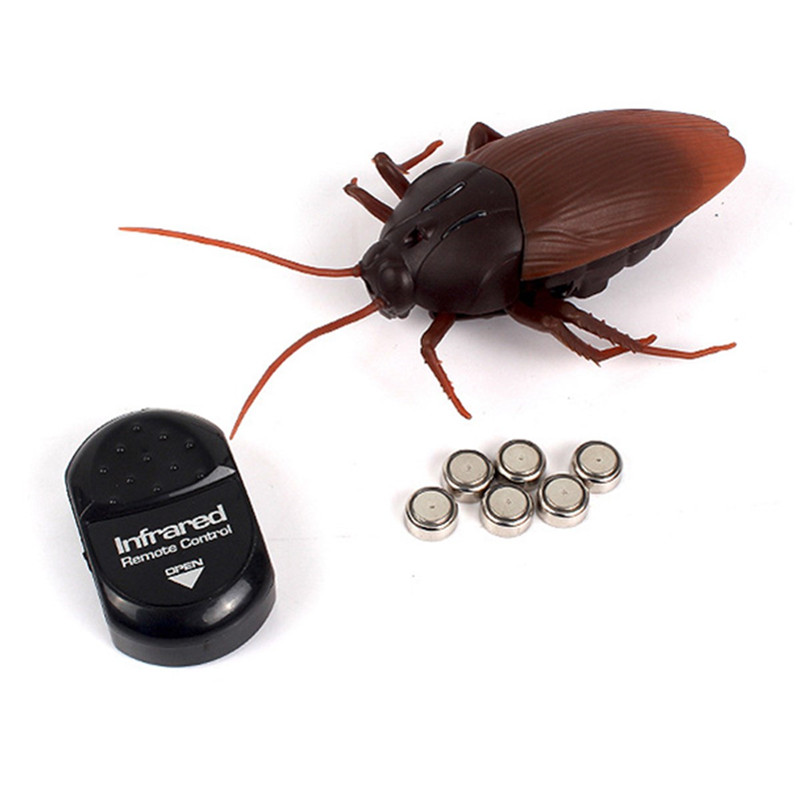 Infrared Insecte Jouets Kids Tricky Props Cockroach Halloween Simulation Funny Télécommande Creepy MjSGzVLqUp