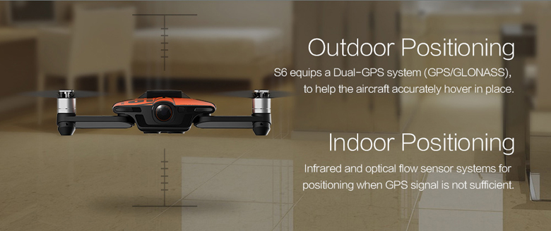 Wingsland S6 Drone Dual Mode Positioning