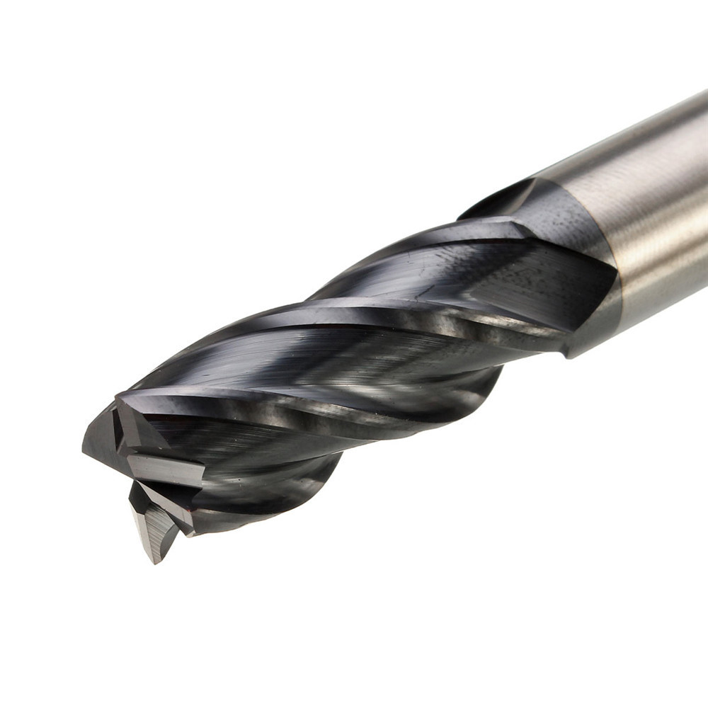 12mm 4 Flute Tungsten Carbide Endmill Cutter Wood Working Tool