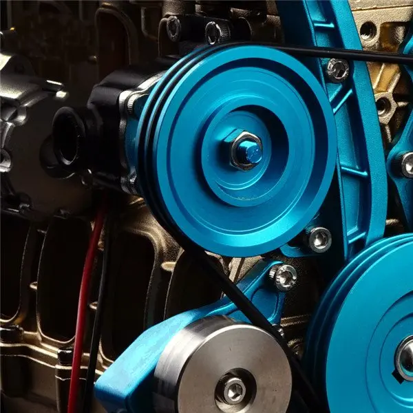 Teching V4 DM13 Four-Cylinder Stirling Engine Full Aluminum Alloy Model Collection
