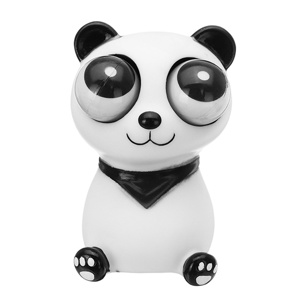 Pop Animation Vinyl Figure Item Toy Out Stress Reliever Panda Squeeze ...