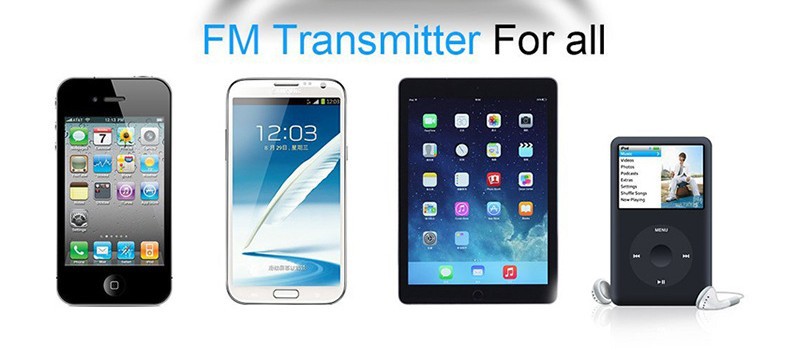 Moboile Telefon İçin Kablosuz 3.5mm Eller Serbest Lcd Ekran Fm Transimittervs Moboile Telefon İçin Kablosuz 3.5mm Eller Serbest Lcd Ekran Fm Transimittervs