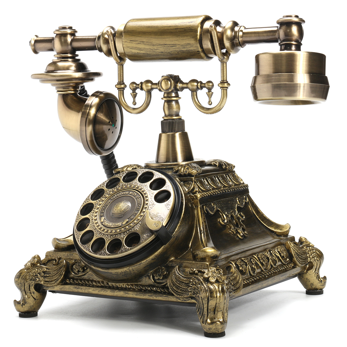 Antique Telephone Dial Desk Phone Home