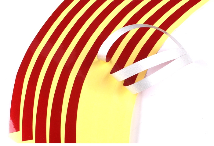 Motorcycle Bike Car Rim Stripe Wheel Decal Tape Sticker 6 Colors
