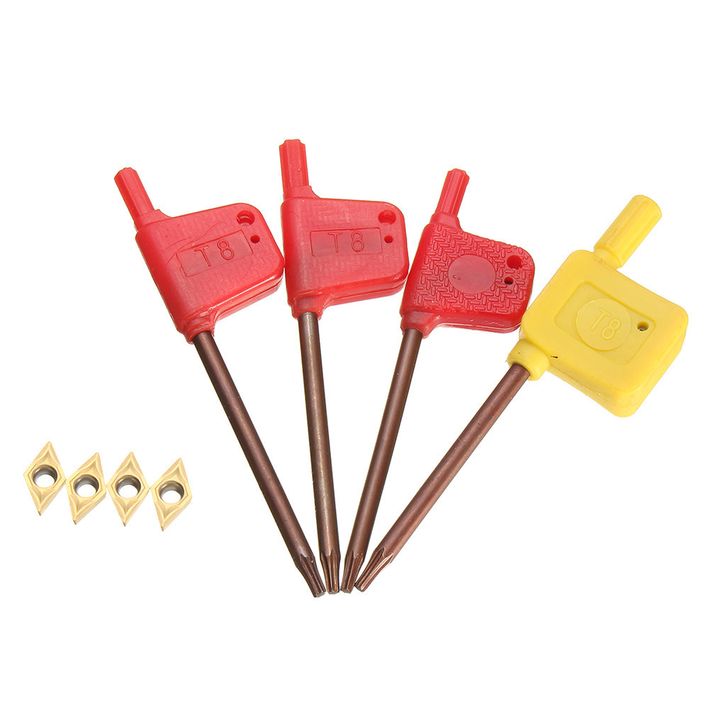 S10K-SDUCR07 SDJCR1010H07 SDJCL1010H07 SDNCN1010H07 10mm Turning Tool Holder and 4pcs DCMT070204 Ins