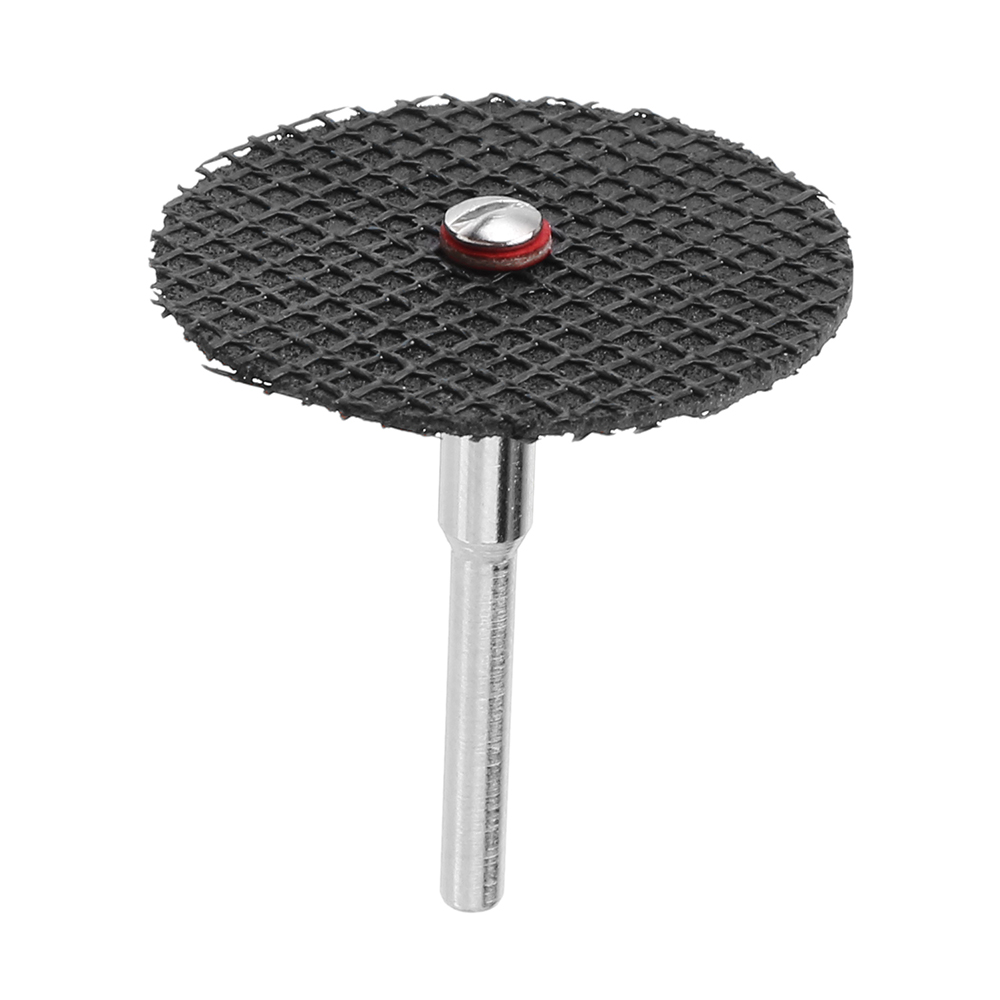 Drillprp 100pcs 1/8 Inch Mandrel Fiber Glass Reinforced Cut Off Wheel Cutting Disc for Rotary Tool