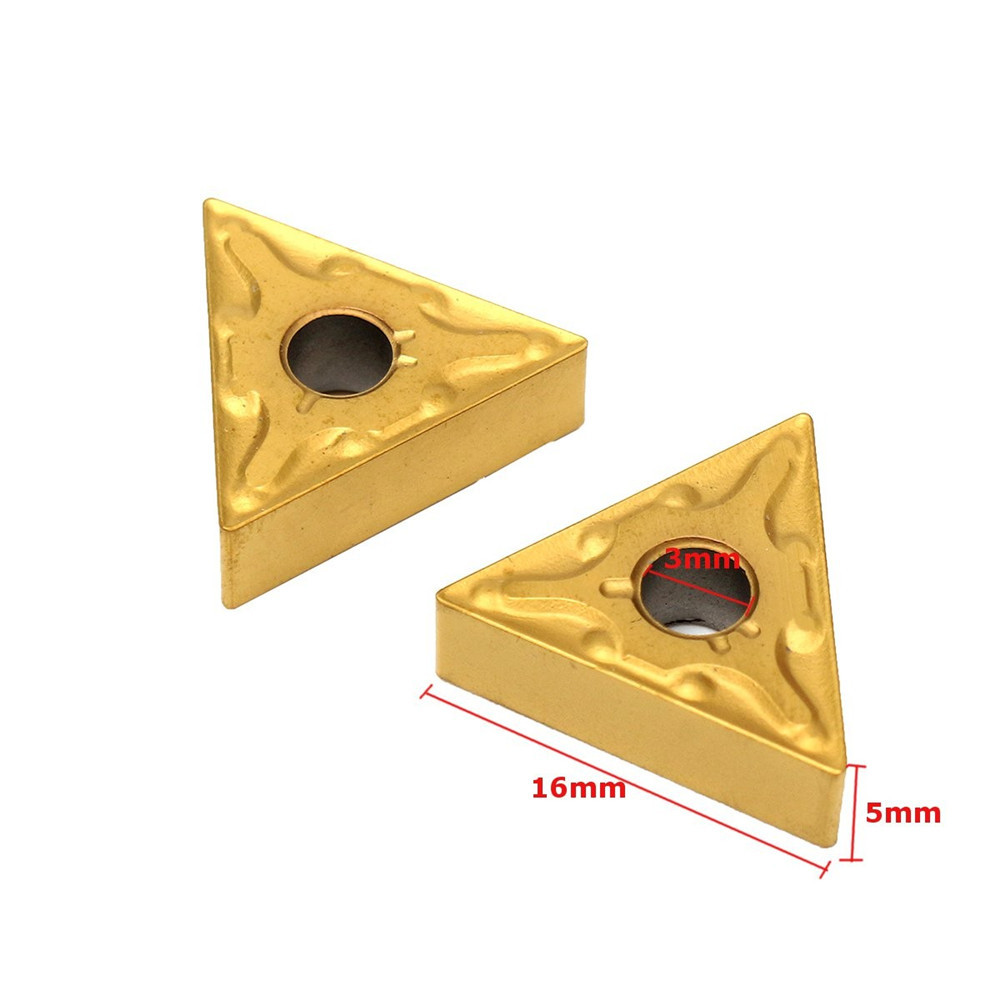 10pcs TNMG160404 Carbide Inserts for Turning Tool Holder