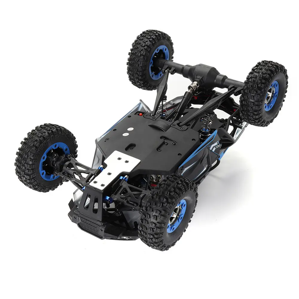 Wltoys 10428B 1/10 2.4 กรัม 4WD 30 กิโลเมตร / ชั่วโมง Rc รถ ร็อคตีนตะขาบยานพาหนะปีนเขารถบรรทุก RTR รุ่น